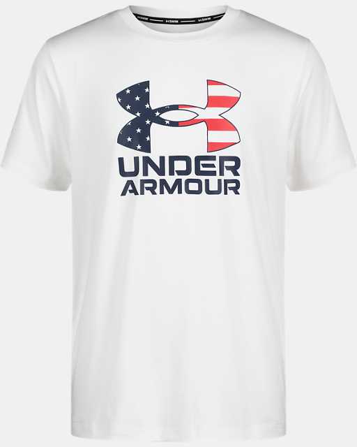 Boys' UA Americana Short Sleeve Surf Shirt